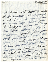 Lettera di  BORGHESE