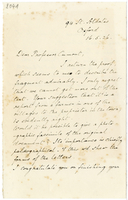 Lettera di  COWLEY