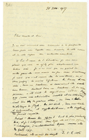 Lettera di  CARCOPINO