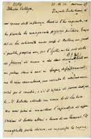 Lettera di  ZURETTI