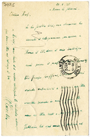 Lettera di  ZURETTI