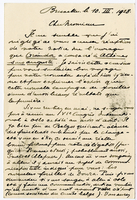 Lettera di  GANSHOF