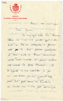 Lettera di  PETTAZZONI