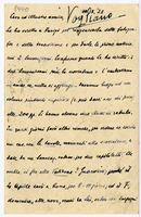 Lettera di  ZURETTI