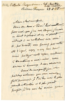 Lettera di  HANOTAUX