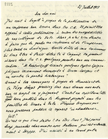 Lettera di  ROSTOVTZEFF