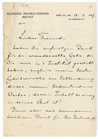 Lettera di  AMELUNG