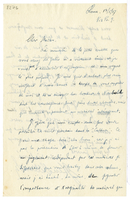 Lettera di  LEVI DELLA VIDA