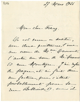 Lettera di  CUMONT