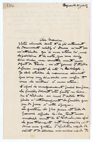 Lettera di  PILLET