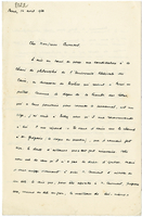 Lettera di  ROUGIER