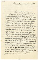 Lettera di  BEYENS