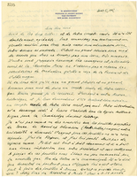 Lettera di  ROSTOVTZEFF