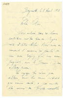 Lettera di  DUSSAUD