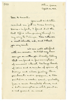 Lettera di  JOHNSON