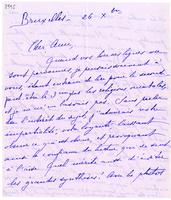 Lettera di  D'URSEL