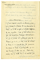 Lettera di  SEYRIG