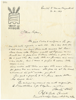 Lettera di  CECCHELLI