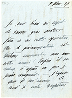 Lettera di  BORGHESE