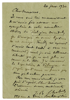 Lettera di  CHABOT