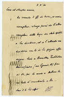 Lettera di  ZURETTI