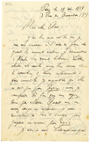 Lettera di  DUSSAUD