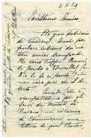 Lettera di  RICCI