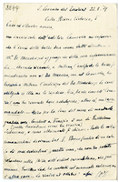 Lettera di  ZURETTI