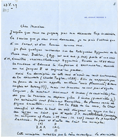 Lettera di BLAISE DE MONTESQUIEU