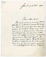 Lettera di  PIRENNE