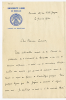 Lettera di  PHILIPPART