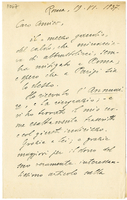 Lettera di  RIZZO