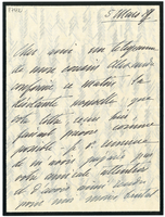 Lettera di  BORGHESE