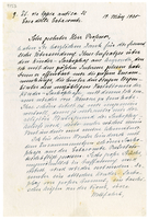 Lettera di  GUTSCHOW