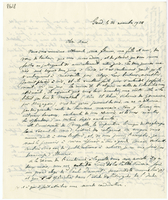 Lettera di  BIDEZ