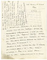 Lettera di COSTA DE BEAUREGARD