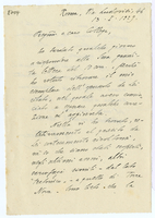 Lettera di  RIZZO