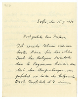 Lettera di  WELKOW