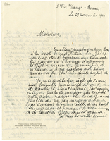 Lettera di  DELMEE