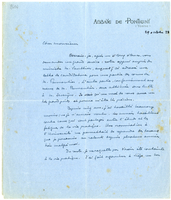 Lettera di  DELCOURT