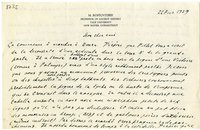 Lettera di  ROSTOVTZEFF