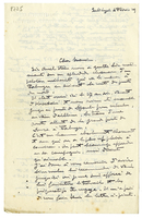 Lettera di  PILLET