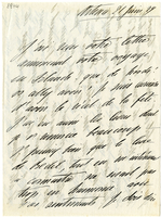 Lettera di  BORGHESE