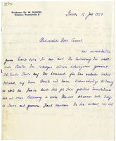 Lettera di  GUNDEL