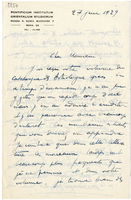 Lettera di  DE JERPHANION