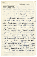 Lettera di  DE JERPHANION