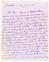 Lettera di  D'URSEL