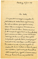 Lettera di  GAGE