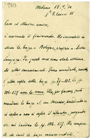 Lettera di  ZURETTI