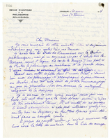 Lettera di  CAUSSE